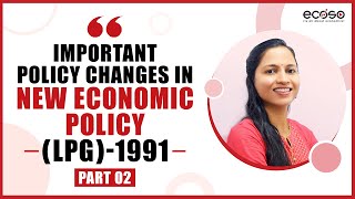 New Economic Policy 1991 India  Part 2  Important Policy Changes in LPG 1991  Demand Management [upl. by Dnana678]