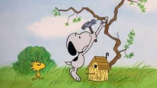 Its the Easter Beagle Charlie Brown  Birdhouse [upl. by Clive]