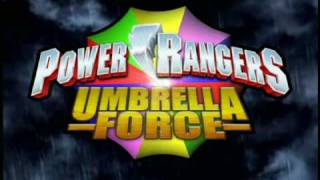 Power Rangers Umbrella Force Logo [upl. by Sennahoj]