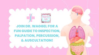 Join Dr Waggel for a Fun Guide to Inspection Palpation Percussion amp Auscultation [upl. by Enomys]