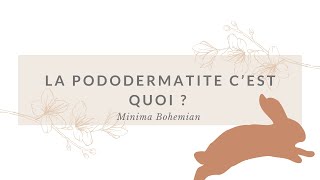 LAPIN  LA PODODERMATITE C’EST QUOI [upl. by Araccat59]