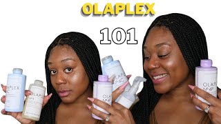 How to use OLAPLEX THE RIGHT WAY How to use OLAPLEX on relaxed and natural hair EXPLAINED CYN DOLL [upl. by Elodea835]