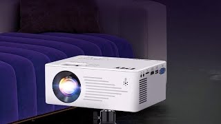 Hands on review of the TMY mini portable projector [upl. by Nosreh]