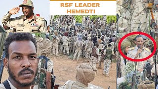 Sudan’s RSF Leader Hemedti First Oncamera Appearance Calls for Change in SAFs Leadership [upl. by Nitaj183]