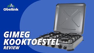 Gimeg 4 pits kooktoestel review  Obelink Vrijetijdsmarkt [upl. by Adnoyek]