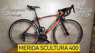 MERIDA SCULTURA 400 Shimano 105 gs [upl. by Charlot528]