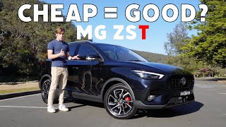 Are MGs actually worth buying  MG ZST Review [upl. by Arutak]