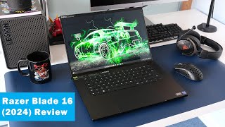 Razer Blade 16 2024 Review i914900HX RTX 4090 16quot 240Hz OLED [upl. by Oek]