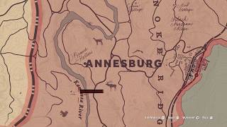 Sketched Treasure Map Walkthrough  Red Dead Redemption 2 [upl. by Hguh]