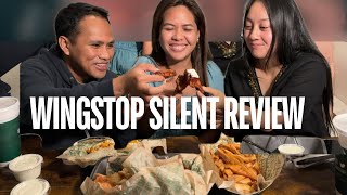 Wingstop Silent Review  Craving Satisfied foodvlog chickenwings wingstop silentreview [upl. by Janela]