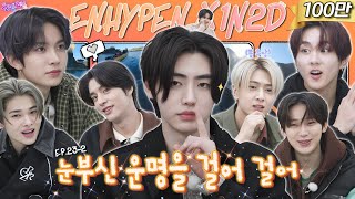 ENJP EP232 ENHYPEN  엔하이픈 3주년 회식 시작 빵빠레 불며 시작 요즘 뱀파이어 특 마늘 잔뜩 먹음🧄 돌박이일 엔하이픈 in 단양 2탄 4K [upl. by Enirual]