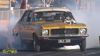 SUPERCHARGED TORANA quotBLO202quot TAKES THE 6 CYLINDER WIN AT RED CENTRE NATS [upl. by Eibreh]