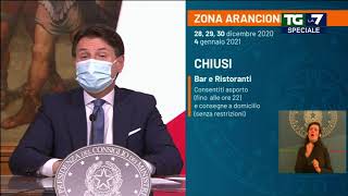 Dpcm Natale la conferenza stampa di Giuseppe Conte ecco le nuove misure [upl. by Dniren]