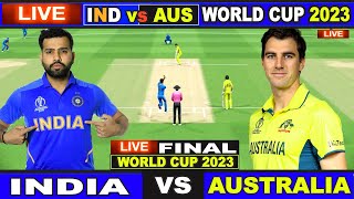 Live IND Vs AUS ICC World Cup 2023  Live Match Centre  India Vs Australia  2nd Innings [upl. by Eelsha]