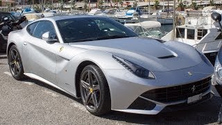 FERRARI F12 BERLINETTA  Walkaround in Monaco Harbor 2013 HQ [upl. by Nail]