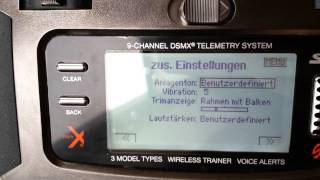 Spektrum DX9 unboxing German [upl. by Anairam728]