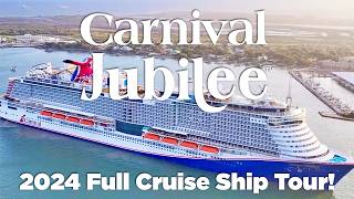 Carnival Jubilee 2024 Full Cruise Ship Tour [upl. by Namrak]