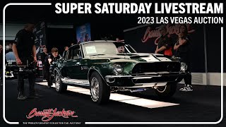 2023 LAS VEGAS BARRETTJACKSON quotAll the cars all the timequot LIVESTREAM  Saturday June 24 2023 [upl. by Raimes]