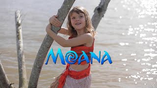 Moana  How Far Ill Go  performed by Miriam 5 years old [upl. by Aivital]