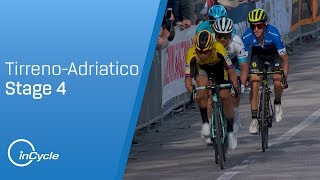 TirrenoAdriatico 2019  Stage 4 Highlights  inCycle [upl. by Ludlew]