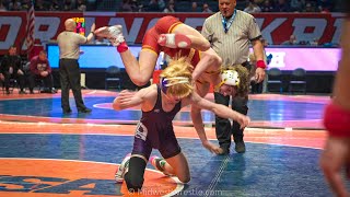 113 1A – Ayden Rowley G of Dixon IL vs Kaiden Richards R of Murphysboro IL [upl. by Ignaz]