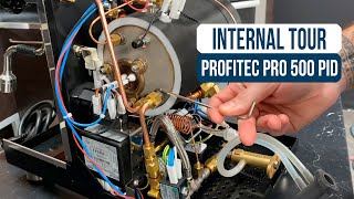 Profitec Pro 500 PID Internal Tour and Component Identification [upl. by Ardath]