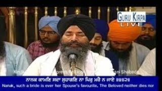 Sagal Pawan ke naika  Bhai Gurkirat Singh Ji  Hazoori Ragi Darbar Sahib  18 Aug 2018 [upl. by Albert107]