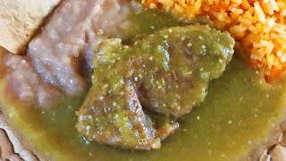 Chambarete de Res en Salsa Verde [upl. by Armand]