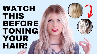 HOW TO TONE HAIR 101  Hair Toning Masterclass [upl. by Colby]