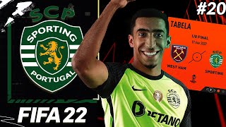 Tiago Tomás para melhor marcador   FIFA 22 Sporting Modo Carreira EP20 [upl. by Adore]