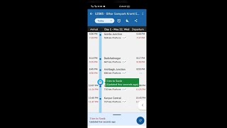 ट्रेन लाइव लोकेशन देखने वाला ऐप 👈 train live location app train running status kaise dekhe train [upl. by Saberio989]