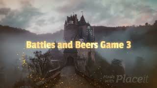 Battles and Beers 1day 2023 Game 3 Elves vs Brotherhood 2300pts Kings of War Battle Report [upl. by Mazur]