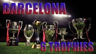 Barcelona 6 of 6 trophies 2009 year  Барселона 6 из 6 трофеев 2009 год [upl. by Isiad]