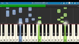 איך לנגן את quotהנרות הללוquot בפסנתר  hanerot halalu piano tutorial [upl. by Ravid]