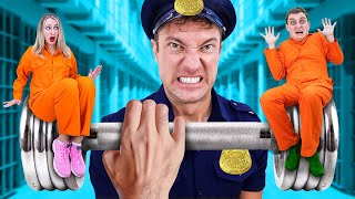 Nerd Vs Jock Become Cop Funny Situations If Students Were in Jail by Crafty Hype [upl. by Luanne]