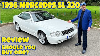 1996 Mercedes SL 320 Review  Daily Driver amp Investment Classic [upl. by Ruy54]