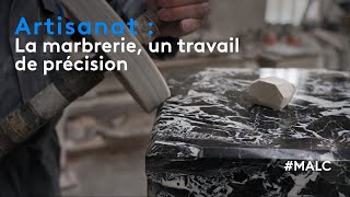 Artisanat  la marbrerie un travail de précision [upl. by Redleh]