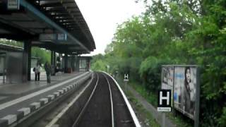 Führerstandsmitfahrt SBahn Berlin Yorkstraße  Lichterfelde Ost [upl. by Sitarski657]