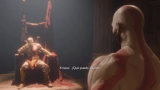 KRATOS ENCARA AL KRATOS DEL PASADO FINAL GOD OF WAR RAGNAROK VALHALLA PS5 ESPAÑOL LATINO [upl. by Mirabelle]