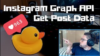 Instagram Graph API Get Post Data [upl. by Gefell]