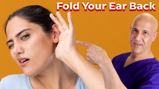 Fold Your Ear Back and Feel What Happens Dr Mandell [upl. by Rebmetpes]