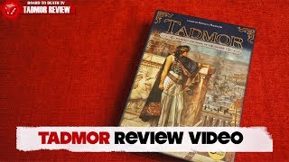 Tadmore Board Game Review Video [upl. by Pinkham]