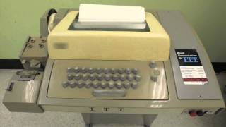 Teletype Sound [upl. by Tamma854]