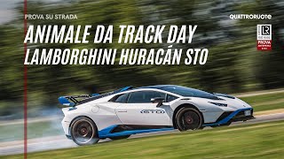 Lamborghini Huracan STO in pista a Vairano SUB ENG [upl. by Elo]