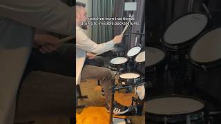 I switched from traditional drums to invisible pocketdrumaeroband pocketdrum pocketdrum2plus [upl. by Idac]