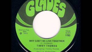 Timmy Thomas  Why Cant We Live Together 1973 [upl. by Elam908]