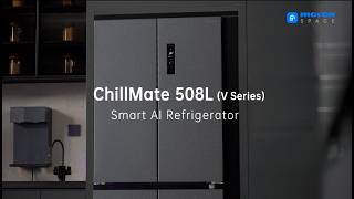 MOVON Space Refrigerator  MOVON ChillMate 508L V Series  Smart AI Refrigerator [upl. by Arammat35]