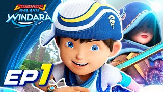 EP01  BoBoiBoy Galaxy Windara  Pelawat Misteri [upl. by Akere]