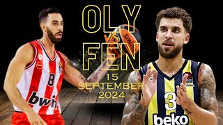 Olympiacos vs Fenerbahce Beko Instanbul  Friendly Game Highlights  15 September 2024 [upl. by Yelnoc700]