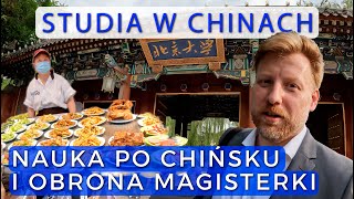 Obrona magisterki w CHINACH i spacer po Uniwersytecie Pekińskim [upl. by Siro]